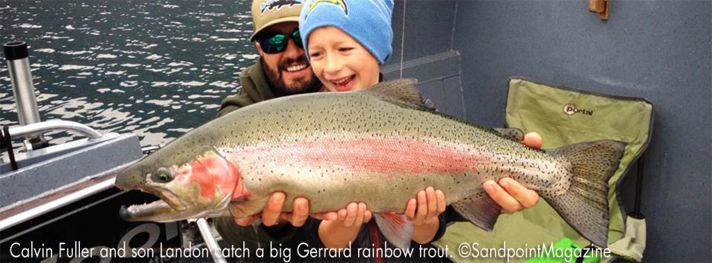 The Fullers catch a huge Rainbow