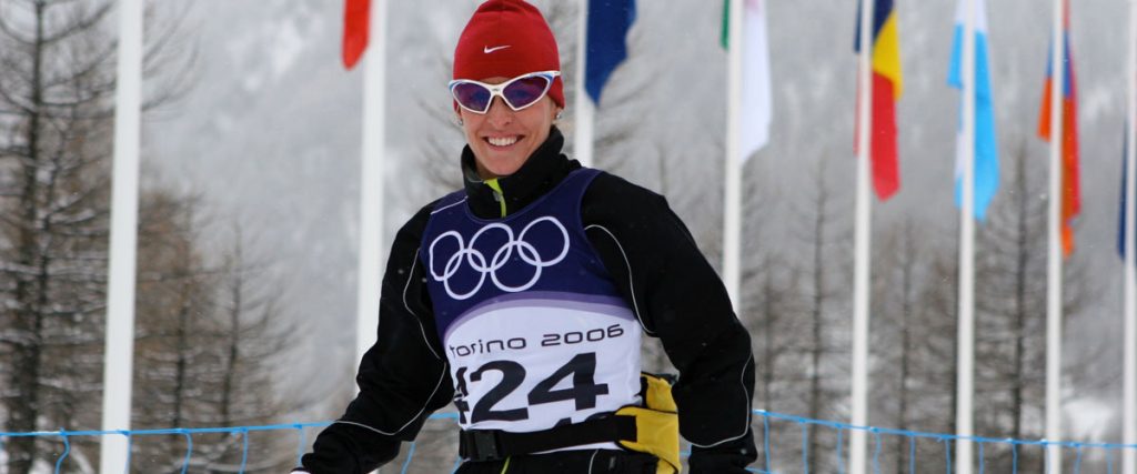 Olympian nordic skier